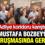 Mustafa bozbeyin ilk durusmasinda gerginlik adliye koridoru karisti 8m7V7PLH